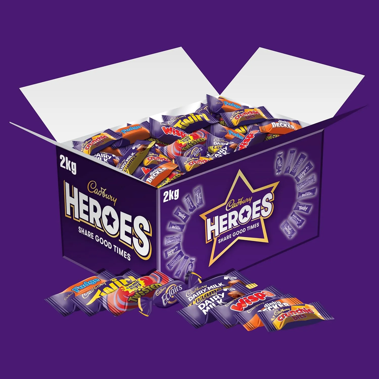 Cadbury-Heroes-Chocolate-Bulk-2-KG-Sharing-Box02 Cadbury Heroes Chocolate Box 2KG - Image 1