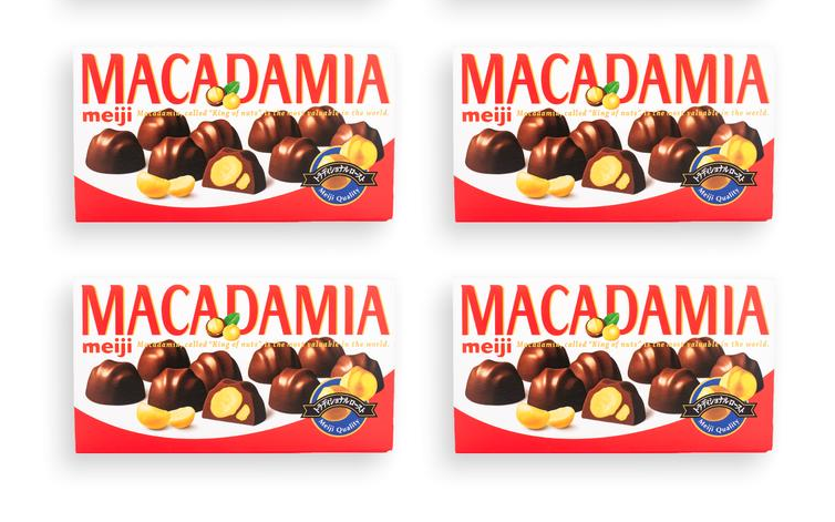 d3a8706d1182da3b6001d28fc2d27fd1 Meiji Macadamia Chocolate 64g (Pack of 4) - Image 1